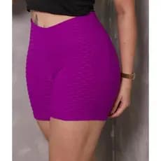 Short bolha feminina fitness, bermuda esportiva academia
