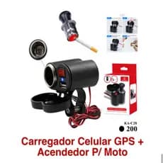 Carregador De Celular Usb Turbo Para Motos