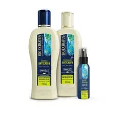 Kit AntiCaspa Linha Completa Bio Extratus (SH+CD+LOÇÃO)