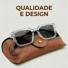 Heyoo Óculos de Sol Minimalista Fashion Unissex Ultra Leve Confortável Proteção UV400 Diversas Cores Disponíveis