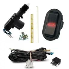 Abertura Porta Mala Eletrico Universal Dial Com Botão Led Vermelho