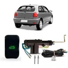 Abertura Porta Malas Elétrico Gol G2 Com Botão Original led verde