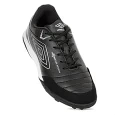 Chuteira Umbro Society Neo Comfort Preto e Branco - Masculino