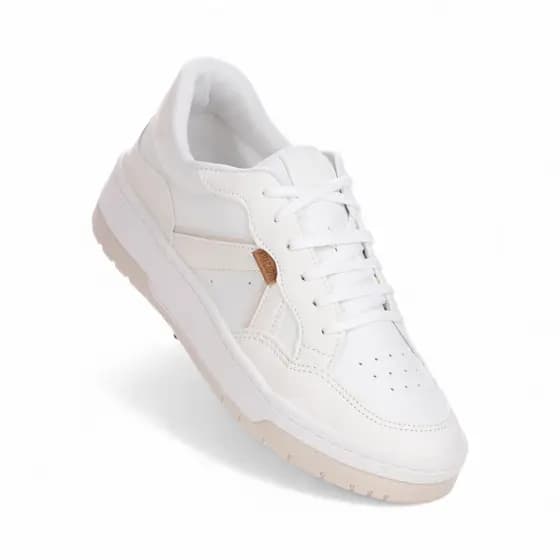 Tênis Anacapri Recortes Kei Branco - Feminino
