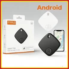 Smart Tag Rastreador Inteligente Compatível com Find Hub Google Android Anti-Perda para Chaves Pets Malas