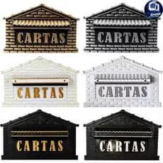CAIXINHA DE CORREIO TIJOLINHO PARA CARTAS E CORRESPONDÊNCIAS