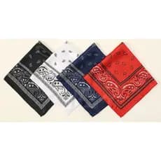 Lenço Feminino Cetim 50x50cm Estampa Bandana Paisley Clássico Pequeno Versátil Para Cabelo Pescoço Bolsa