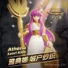 Figura Especial Blokees Saint Seiya Cavaleiros do Zodíaco Hyoga Aquário/Shiryu Balança/Saori Kito