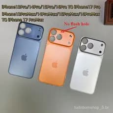 Sem Furo De Flash Substituição Instantânea Filme Traseiro Completo 17 Pro Max Para iPhone 13 14 15 16 Do Telefone Móvel