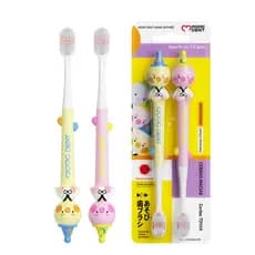Momodent Escova de dentes Chick Master - pacote de 2 unidades