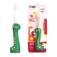 Momodent Escova de dentes infantil | Cabeça de escova pequena de cerdas Super macias