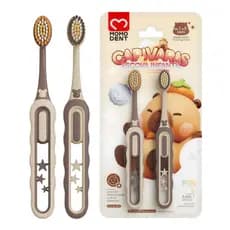 MOMODENT Escova Infantil 3-8 Anos – 4000+ Cerdas Macias – Sem BPA, Protege Gengiva
