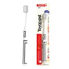 TOYADENT Escova dentes , cabeça de escova de 0,15 mm, 4 cores opcionais, alça antiderrapante