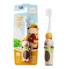 Escova de dentes macia para proteção de gengivas infantil MOMO DENT (3 a 12 anos) | Estilo de desenho animado fofo e div