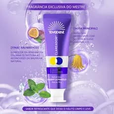 Pasta de dente TOYADENT | Flúor roxo do reparo da partícula 0.11% mudança de cor da espuma 90g testado pelo profissional