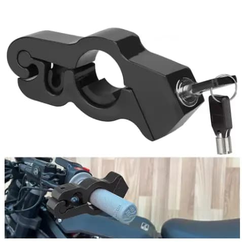 Trava Antifurto Trava Manete Freio Acelerador Moto Reforçado