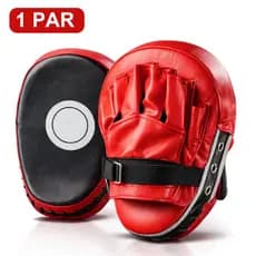 1 Par Aparador De Soco Manopla De Foco Para Muay Thai Boxe Luta Taekwondo