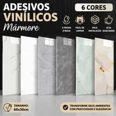 Até 50 peças Paredes de mármore autoadesivas; Dimensões 60 cm x 30 cm; Sala de estar, quarto, banheiro, cozinha