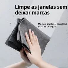 Pano mágico sem marca de água pano de vidro pano de limpeza pano de microfibra