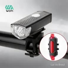 Lanterna frontal para bicicleta de montanha USB 2255 com carregamento automático, farol para bicicleta ao ar livre, luz