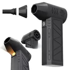 Soprador Turbo à Jato Portátil 130.000 RPM – Motor Brushless, Sem Fio e Super Potente