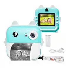 Câmera Infantil com Impressão de Fotos,Mini Camera Digital Instantânea,menino/menina Brinquedo