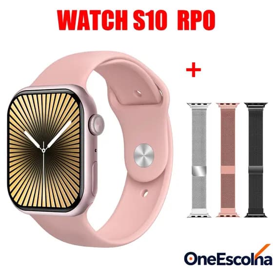 2026 Novo Smartwatch S10 Pro Mini 38MM Feminino Original Calculadora de chamadas Bluetooth à prova d'água