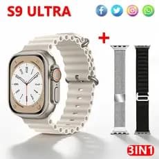 2026 S9 Ultra Pro Relógio Inteligente Fio Smartwatch Chamada Bluetooth Para Mulheres E Homens Esportes
