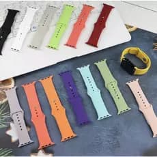 Pulseira De Silicone Para smartwatch 42mm 44mm 45mm 49mm Cinto De Borracha iwatch Cinta