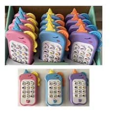 📱 Brinquedo Infantil Celular Unicórnio Musical e Interativo 🦄✨（Não inclui pilhas）