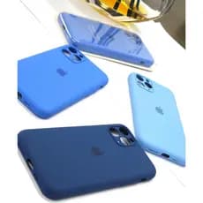 Capa Capinha Para iPhone 12MINI Câmera Fechada Silicone Aveludada Protetora