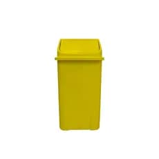 LIXEIRA 100L COLETA SELETIVA TAMPA VA E VEM - PARA SACOS DE LIXO DE 200 LITROS