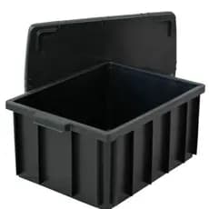CAIXA DE 15 LITROS MONOBLOCO ORGANIZADORA - COMPOSTEIRA - ALIMENTOS - MINHOCARIO - ORGANIZAÇÃO COM 1 TAMPA