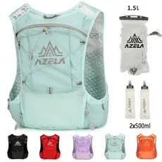 Mochila de Corrida em Trilha ao Ar Livre, Colete de Hidratação Ultralight para Corrida, Colete Respirável para Maratona,