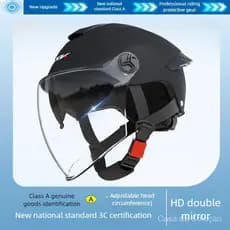 Novo Capacete de Ciclismo In-Mold para Montanha e Estrada com Luz Traseira Recarregável, Capacete de Bicicleta Esportivo