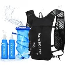 Mochila de Hidratação Respirável para Corrida em Trilha, Leve, para Ciclismo, Corrida, Jogging, Maratona, Escalada e Cic