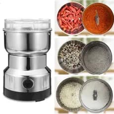 Moedor de Café Elétrico 4 Lâminas Aço Inoxidável 220v Profissional para Grãos Gourmet Cozinha