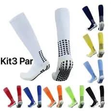 KIT3 PARES Meião Futebol Penalty Matis Treino Adulto 37-46  Meiao Meia de Futebol