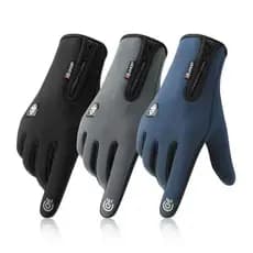 Luva motoqueiro inverno Frio Touch Screen  Motociclista Cano longo Adequado Para Moto
