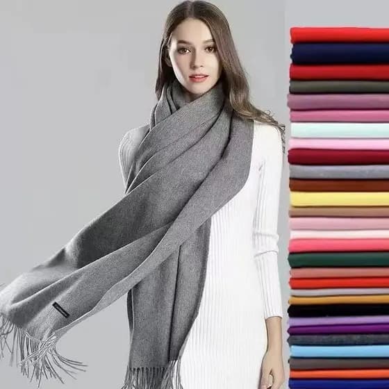 Cachecol Inverno Lenço Pashmina Xale Echarpe Feminino GROSSO E FINO MODA 22garamas