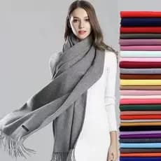 Cachecol Inverno Lenço Pashmina Xale Echarpe Feminino GROSSO E FINO MODA 22garamas