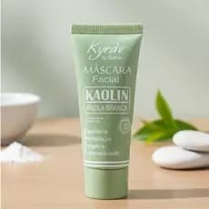 Máscara Facil Argila Branca Com extrato de Chá Verde - Kyrav By Garbin