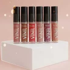 Batom Líquido Vinil Kyrav Efeito Espelhado Ultra Cobertura Brilho Intenso Longa Duração Gloss Labial Maquiagem Original