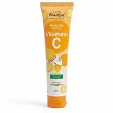 Máscara Facial Vitamina C - Face Beautiful Profissional - Antioxidante, colágeno, revitalizante