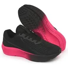 Tenis esportes unissex Preto colorido leve Academia Lazer Corrida
