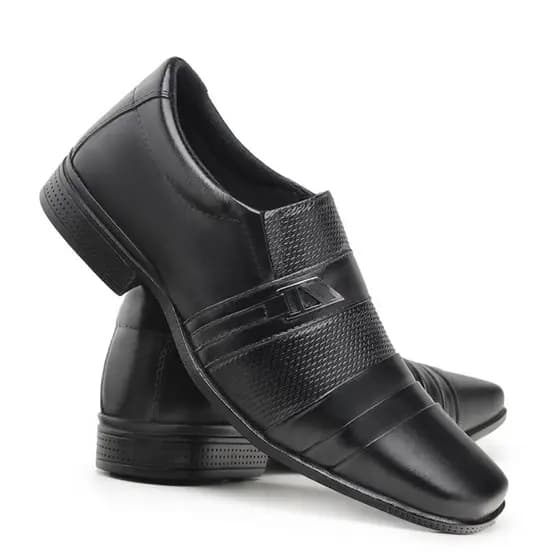 Sapato Social Couro Legítimo Masculino Elegante Confortável