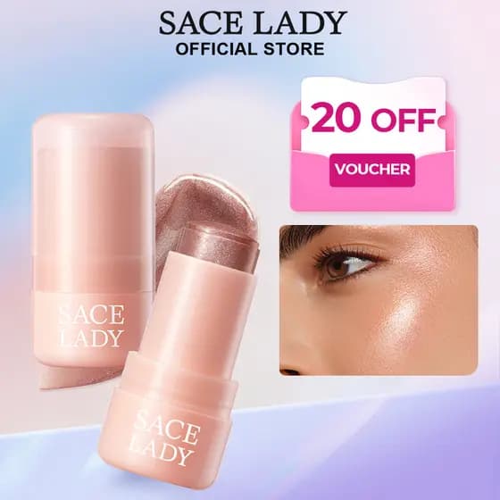 Bastão Iluminador SACE LADY – Toque Frio e Brilho Radiante para a Pele