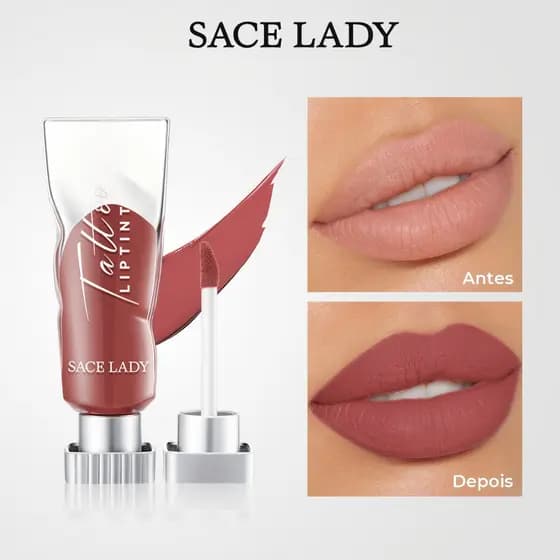 Batom Liquido Matte SACE LADY SACE LADY  À Prova d’Água Matte Longa Duração