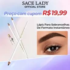 Lápis para Sobrancelhas SACE LADY À Prova d'Água Preenchimento Fácil e Natural