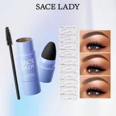 Creme para sobrancelhas Carimbo SACE LADY com Molde para Desenhar